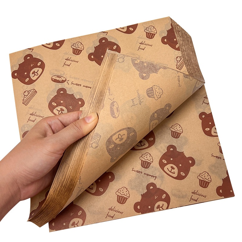 18x18cm food - grade silicone baking paper, baking oil - absorbing paper, heat - resistant