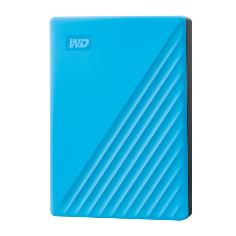 Western Digital 6TB My Passport Portable External Hard Drive - Sky Blue (WDBR9S0060BBL-WESN)