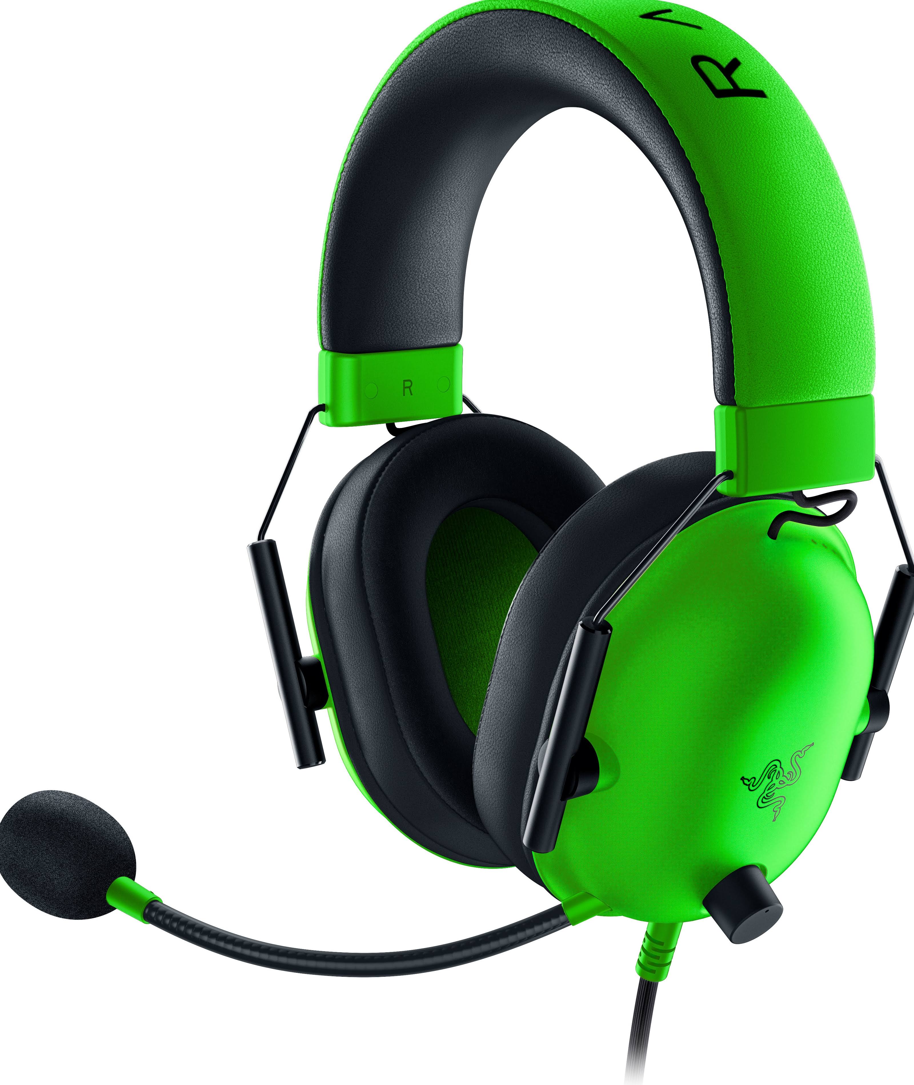 Razer BlackShark V2 X Wired Gaming Headset - Green FRML (RZ04-03240600)