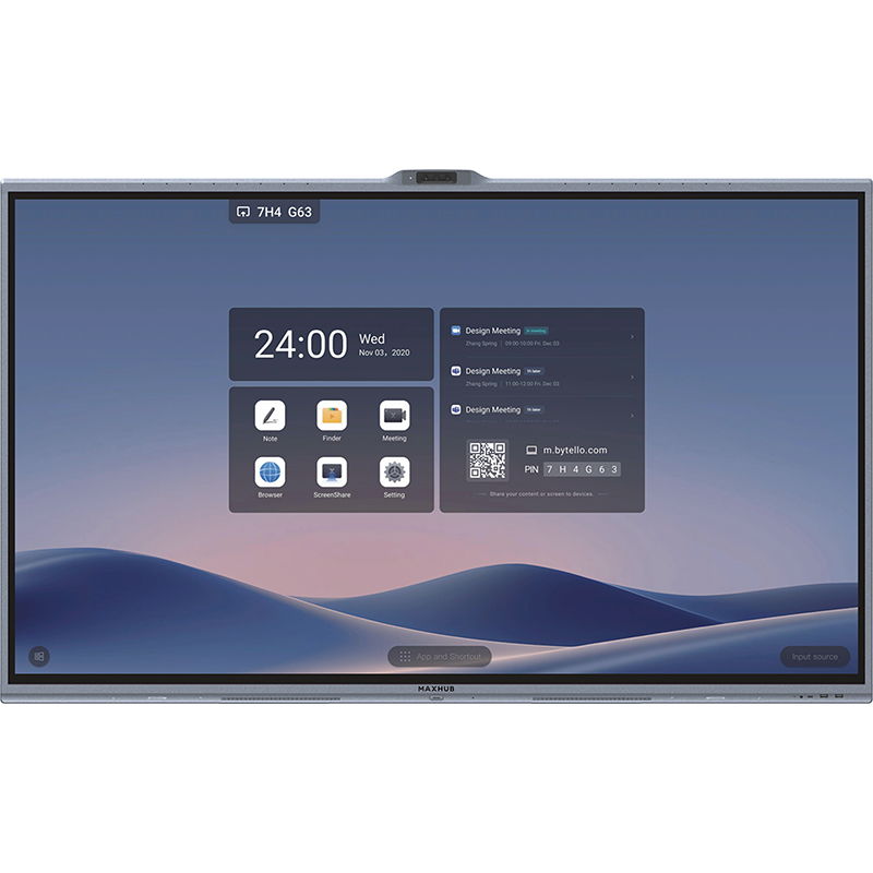 Maxhub XBoard V7 65in 4K UHD VA Maxhub OS All-in-One Interactive Touch Display (V6550)