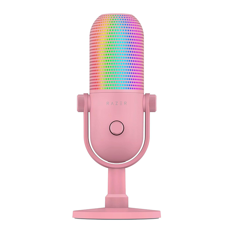 Razer Seiren V3 Chroma RGB USB Condenser Microphone - Quartz FRML (RZ19-05060300)