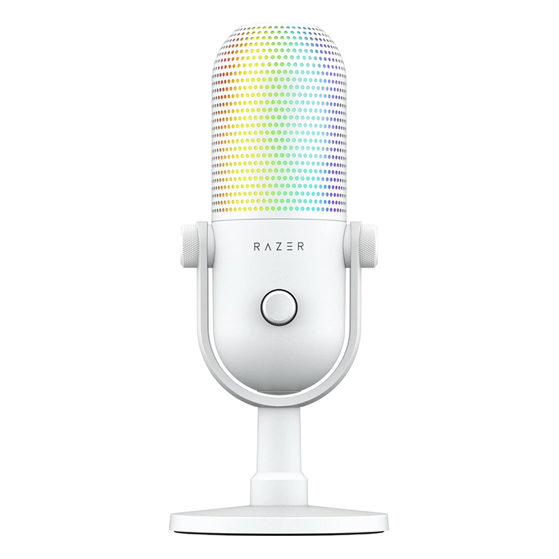 Razer Seiren V3 Chroma RGB USB Microphone - White FRML (RZ19-05060200)