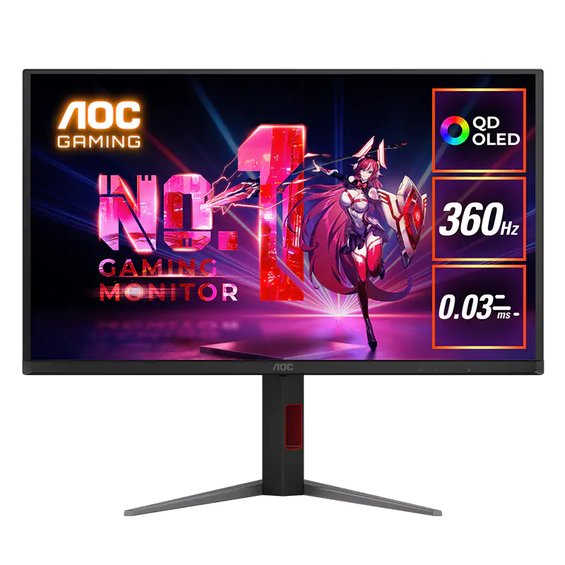 AOC QHD QD-OLED 360Hz Adaptive Sync Monitor (Q27G4SD
