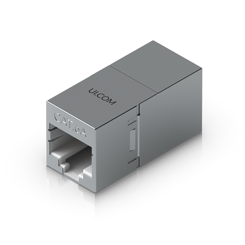 Ubiquiti RJ45 Inline Coupler Indoor - 10 Pack (UACC-RJ45-Coupler-C6A)