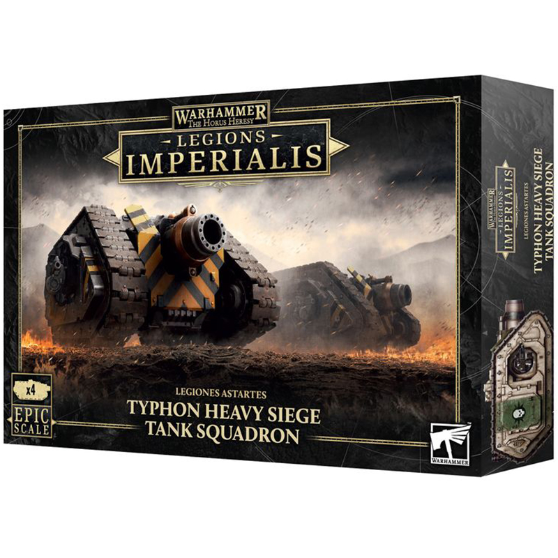 Games Workshop 03-90 Horus Heresy: Legions Imperialis: Typhon Heavy Siege Tank Squadron