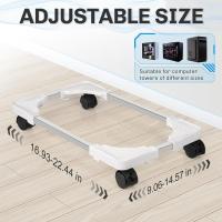Case-Accessories-Mobile-CPU-Stand-Adjustable-Computer-Tower-Stand-with-4-Caster-Wheels-Fits-Most-PC-White-3