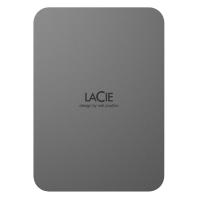 LaCie 4TB Mobile Drive Secure USB-C Portable Hard Drive - Space Grey (STLR4000400)