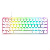 Razer Huntsman V3 Pro Mini RGB 60% Wired Optical Esports Keyboard White - Analog Optical Switch (RZ03-04991700)