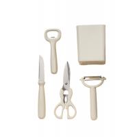 Five-piece set of household kitchen gadgets. Non-slip, easy to hold, convenient for storage, and saves kitchen space.
