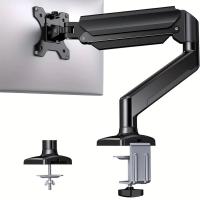 Computer Monitor Stand for 13" - 34" Screens, Weight Up to 22 lbs, Height Adjustable Display Arm, Full Motion Home Office Monitor Mount - Black