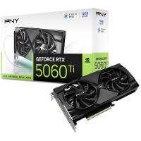 PNY GeForce RTX 5060 Ti Dual Fan 16G Graphics Card (VCG5060T16DFXPB1)