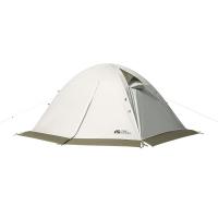 MOBI GARDEN Cold Mountain 3 PLUS Tent with Extended Snow Skirt and Windproof Design, Suitable for 1-3 People - WHITE