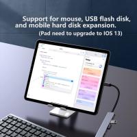 USB-Hubs-7-in-1-USB-C-Hub-4K-30Hz-HDTV-USB-3-0-2-0-Type-C-SD-TF-PD100W-Charging-Compatible-with-MacBook-iPad-Dell-HP-Samsung-Huawei-4