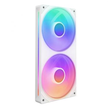 NZXT F240 RGB Core Single Frame 240mm Fan - White (RF-U24HF-W1)