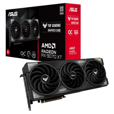 Asus TUF Gaming Radeon RX 9070 XT OC 16G Graphics Card (TUF-RX9070XT-O16G-GAMING)