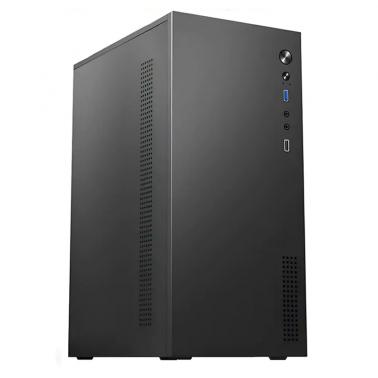 Equites H2 Micro ATX Case - No PSU (Case-H2-B-NoPSU) - OPENED BOX 90855