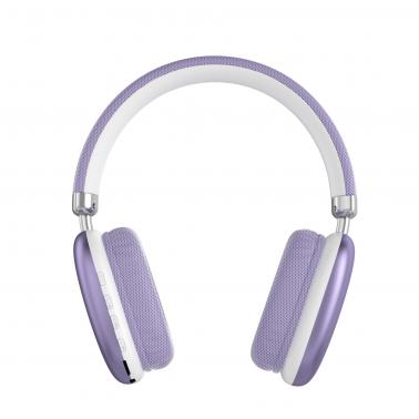 SY-T10 Wireless Bluetooth Headset Ultra-long Battery Life Noise-canceling Stereo Headphone - Purple