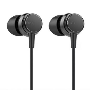 UiiSii HM9C In-Ear Type-C Heavy Bass In-Line Music Call Earphones - Black