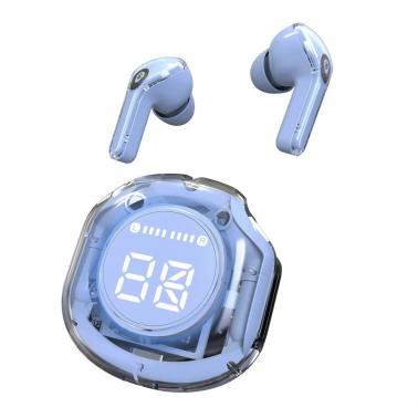 New Transparent Second Generation Air39 Bluetooth Earphones Sports Noise cancelling Earphones - air39 blue