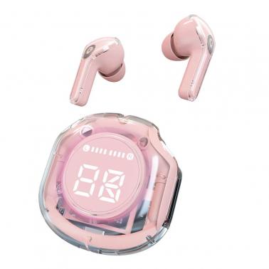 New Transparent Second Generation Air39 Bluetooth Earphones Sports Noise cancelling Earphones - air39 pink