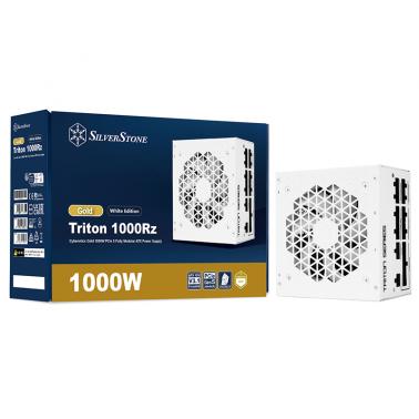SilverStone 1000W Triton Cybenetics Gold Fully Modular PCIe 5.0 ATX 3.1 Power Supply - White(SST-TR1000R-GM-WWW)