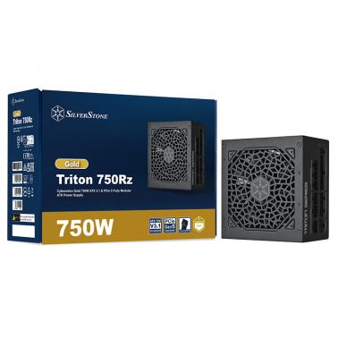SilverStone 750W Triton 750Rz Cybenetics Gold Fully Modular PCIe 5.0 ATX 3.1 Power Supply (SST-TR750R-GM)