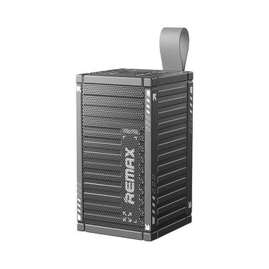 REMAX Gray RB-M23 Wireless Portable Speaker, Creative Container Design, 4H Continuous Playback, 180-Day Long Standby, Bluetooth/TF Card/AUX Modes
