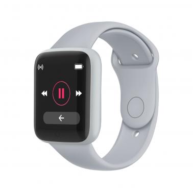 Y68 Macaron Smart Bracelet D20 Macaron New Multi-Function Bluetooth Watch - D20 gray