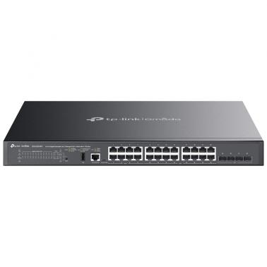 TP-Link Omada 24-Port Gigabit Stackable Lite L3 Managed PoE++ Switch with 4 10G Slots (SG5428XMPP)