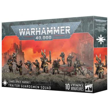 Games Workshop 43-107 Chaos Space Marines: Traitor Guardsmen Squad (99120102219)