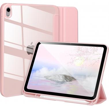 Case for iPad (A16) 11th Generation 11 Inch 2025/10th Generation 10.9 Inch 2022 Case with Pencil Holder Supports Auto Wake/Sleep -Pink