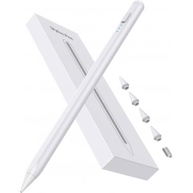ipad pencil for iPad 2018-2025, 15Mins Fast Charge for Apple Pencil, Palm Rejection, Compatible with iPad A16/10/9/8/7/6, iPad Pro 12.9"/11"/13" M4,