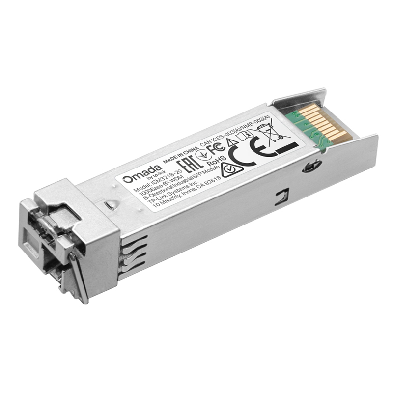 TP-Link 1000Base-BX WDM Bi-Directional Industrial SFP Module (ISM321B-20)