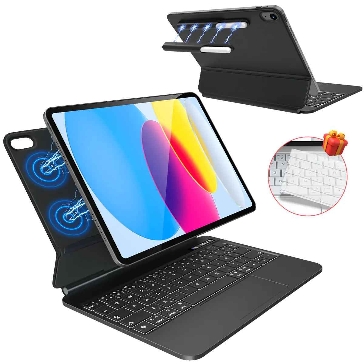 Magic Keyboard for iPad 10 Gen 2022/11 Generation A16 2025 (10.9