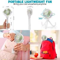 Appliance-Accessories-Mini-Handheld-Baby-Stroller-Fan-Rechargeable-Octopus-Cooling-Stand-Fan-4