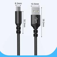 Data-Cable-USB-Type-C-Double-Straight-Cable-Black-Compatible-with-Apple-Huawei-Laptops-2