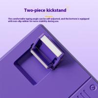 Gaming-Keyboards-EWEADN-V20-Retro-Typewriter-Mechanical-Gaming-Keyboard-Full-Size-104-Keys-Purple-Golden-Vintage-Design-LED-Backlit-Pink-Switches-Purple-5