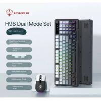 Dual-mode wireless Bluetooth keyboard knob office typing film keyboard mouse set