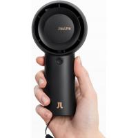 JISULIFE Handheld Portable Turbo Fan,6000mAh USB Rechargeable Personal Battery Operated Mini Small Pocket Fan with 5 Speeds -Black