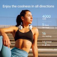 Laptops-Computers-JISULIFE-Portable-Neck-Fan-Neckbrace-Personal-Hands-Free-5-Speed-Gears-Adjustment-5000-mAh-Wearable-Bladeless-Quiet-Rechargeable-Grey-4