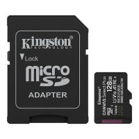 Kingston Canvas Select Plus 128GB 150MB/s MicroSD Card with Adapter (SDCS3/128GB)