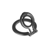 iCreate Magnetic Metal Kickstand Ring Stand Compatible for  MagSafe and Android Smartphones - Black
