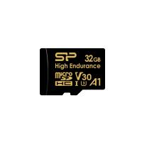 Silicon Power 32GB High Endurance 4K MicroSDXC with Adapter for 4K Videos, Car Dash Cam, SZ032GBSTHDV3V1HAU