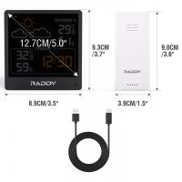Smart-Home-Raddy-WF-50-Indoor-Outdoor-Thermometer-Hygrometer-Wireless-Weather-Station-Battery-Powered-Temperature-Humidity-Monitor-with-5-0-Display-Weather-18