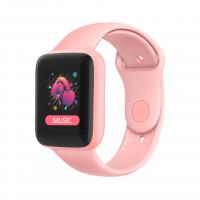 Y68 Macaron Smart Bracelet D20 Macaron New Multi-Function Bluetooth Watch - D20 pink