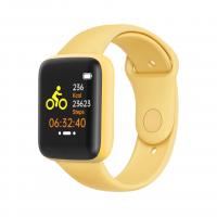 Y68 Macaron Smart Bracelet D20 Macaron New Multi-Function Bluetooth Watch - D20 yellow