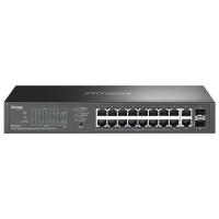 TP-Link Omada 20-Port Gigabit Easy Managed Switch with 16-Port PoE+ (ES220GP)