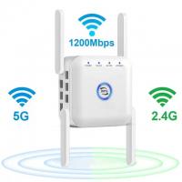 1200M Dual-Band Repeater WiFi Signal Amplifier Wi-Fi Signal Range Extender 