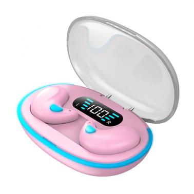 Wireless Bluetooth Earphones Sleep Mini Noise Reduction New X Series - purple