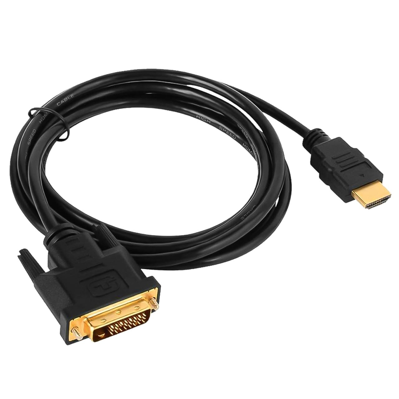 VELORICA HDMI to DVI Cable 3m, Bi-Directional HoMI Male to DvI-D(24+1)Male cable, 4k @30Hz